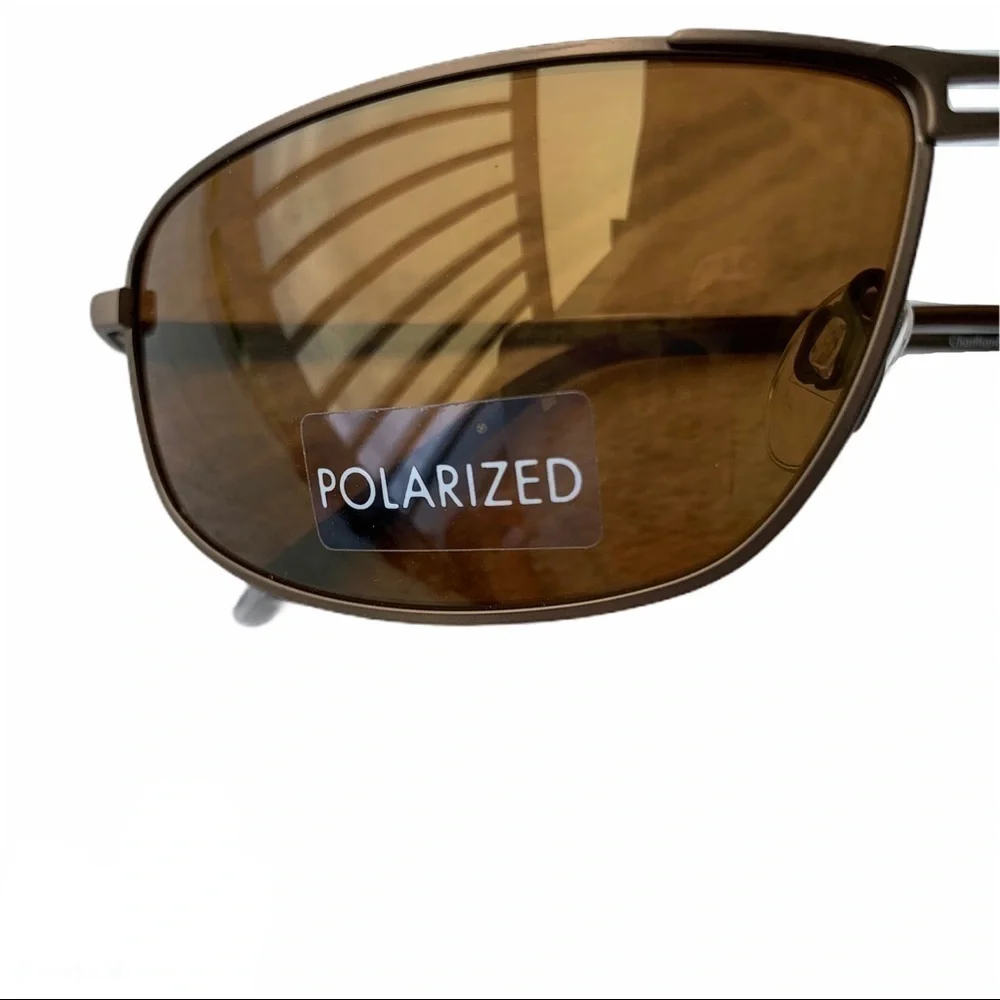 NWT Charmant • Double Bridge Polarized Sunglasses